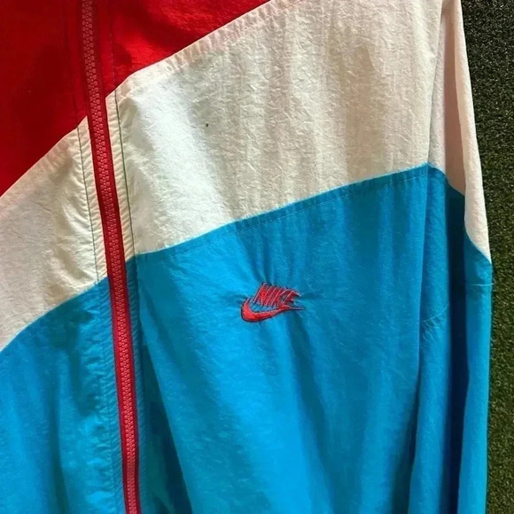 Vintage Nike Split Colour  Zip-up Jacket Medium - Picture 4 of 11